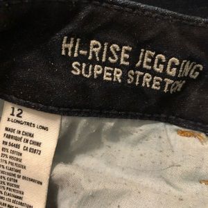 High waisted American Eagle jeans, X-long